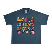 Midnight Navy 100 days of school Urban Heavy Tee - Artiststas