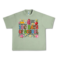 Oil Green 100 days of school Urban Heavy Tee - Artiststas