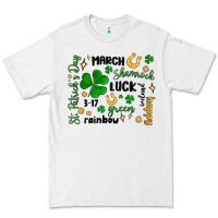 White st. patricks day doodle Premium Tee - MaliasSmallBusiness