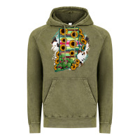 Vintage Olive Rhode island State aMp Vintage Hoodie - RanaPortraitStore