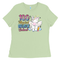 Matcha 100 magical days of school Ladies Tee - MaliasSmallBusiness