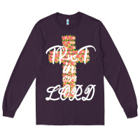 Plum Trust In The Lord Long Sleeve Tee - Bettercallsaul