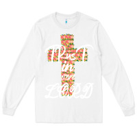 White Trust In The Lord Long Sleeve Tee - Bettercallsaul