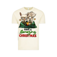 Vintage Arctic have a llamazing christmas alpaca head Vintage Tee - LillyAllenDesigns