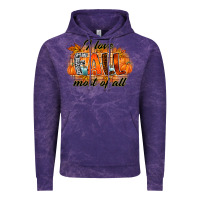 Cloud Purple i love fall most of all Vintage Hoodie - RacoonDesign