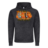 Vintage Black i love fall most of all Vintage Hoodie - RacoonDesign
