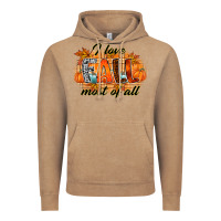 Vintage Coffee i love fall most of all Vintage Hoodie - RacoonDesign