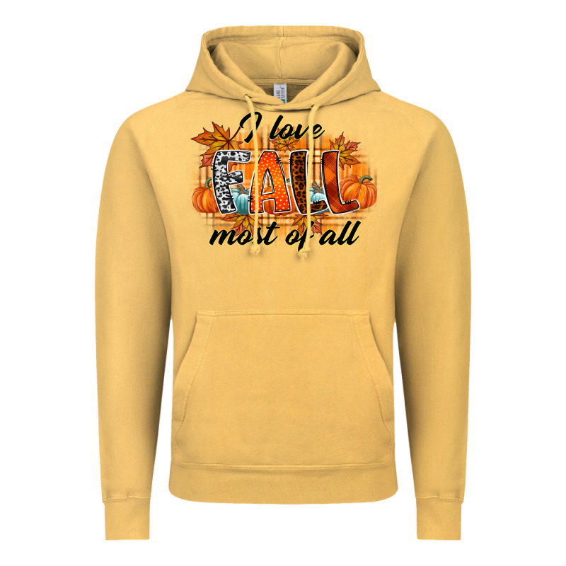 I Love Fall Most Of All Vintage Hoodie by RacoonDesign | Teevron