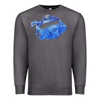 Charcoal Heather Chin Guard Fa Element 1 Premium Sweatshirt - FaDigitalArtStudio