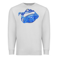 Dove Grey Chin Guard Fa Element 1 Premium Sweatshirt - FaDigitalArtStudio