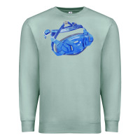 Seafoam Chin Guard Fa Element 1 Premium Sweatshirt - FaDigitalArtStudio