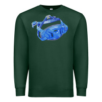Sports Green Chin Guard Fa Element 1 Premium Sweatshirt - FaDigitalArtStudio