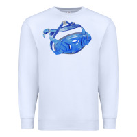 White Chin Guard Fa Element 1 Premium Sweatshirt - FaDigitalArtStudio