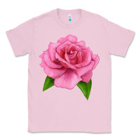 Bubblegum Pink Perfume Delight Rose Classic Tee - LillyAllenDesigns