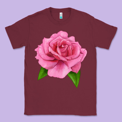 Perfume Delight Rose Classic Tee Designed By Lillyallendesigns