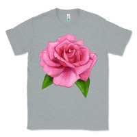 Heather Grey Perfume Delight Rose Classic Tee - LillyAllenDesigns