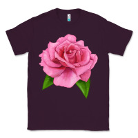 Plum Perfume Delight Rose Classic Tee - LillyAllenDesigns