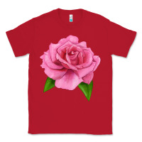 Red Perfume Delight Rose Classic Tee - LillyAllenDesigns