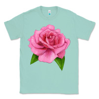 Seafoam Perfume Delight Rose Classic Tee - LillyAllenDesigns