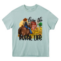 Arona livin the rural life Heavy Core Tee - MaliasSmallBusiness