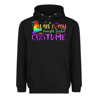 Black This is my straight person costume pride LGBTQ Heavyweight Hoodie - BundleAndBundleShop