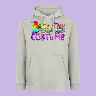 This Is My Straight Person Costume Pride Lgbtq Heavyweight Hoodie Designed By Bundleandbundleshop