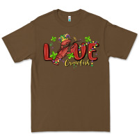 Cacao mardi gras love crawfish Premium Tee - MaliasSmallBusiness