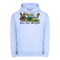 Pigment Grape Ice peace love boer goat Urban Hoodie - LillyAllenDesigns