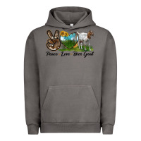Pigment Tornado peace love boer goat Urban Hoodie - LillyAllenDesigns