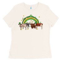 Bone cow st patrick days Ladies Tee - MaliasSmallBusiness