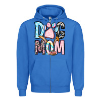 True Royal Easter dog mom Zipper Hoodie - OliviaCreatesArt