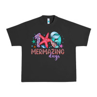 Pigment Black 100 mermazing days Urban Heavy Tee - Artiststas