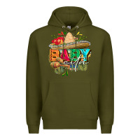 Army Green Babycita Premium Hoodie - FaDigitalArtStudio
