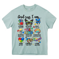 Arona god says  am autism Heavy Core Tee - MaliasSmallBusiness