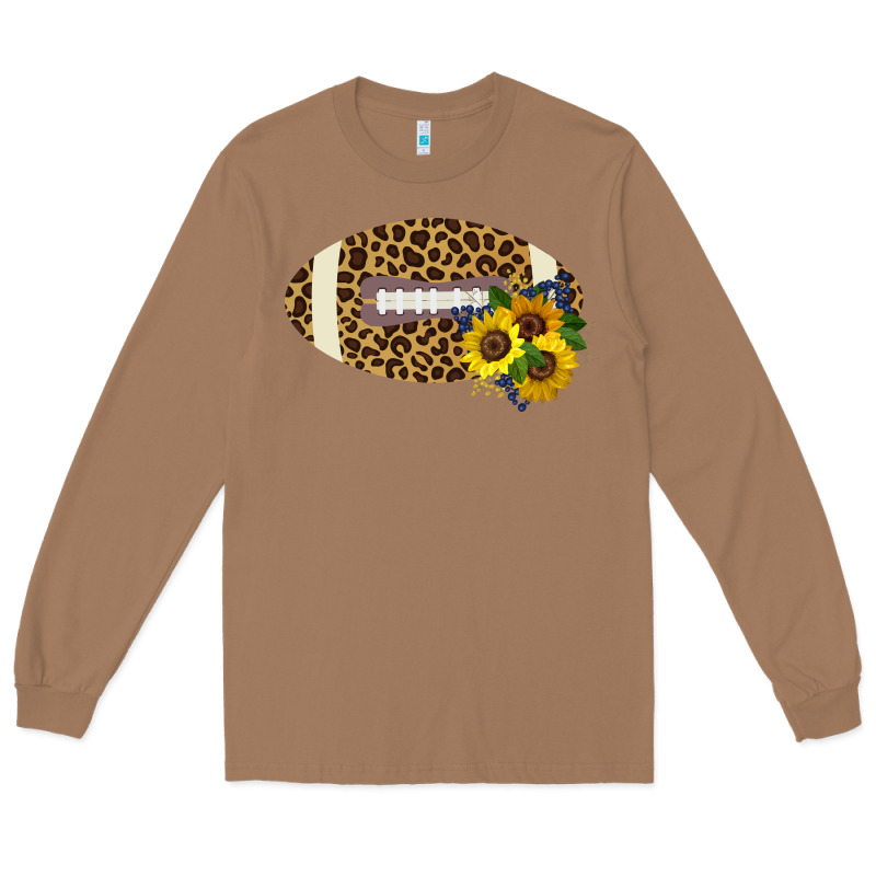 Leopard Print Footbal Long Sleeve Tee by Bettercallsaul | Teevron
