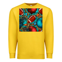 Lemon american football helmet with leopard and gemstone Premium Sweatshirt - BundleAndBundleShop