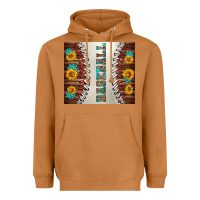 Meerkat baseball with sunflower and gemstone tumbler Heavyweight Hoodie - BundleAndBundleShop