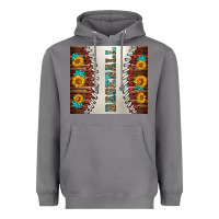 Storm baseball with sunflower and gemstone tumbler Heavyweight Hoodie - BundleAndBundleShop
