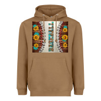 Toasted Coconut baseball with sunflower and gemstone tumbler Heavyweight Hoodie - BundleAndBundleShop
