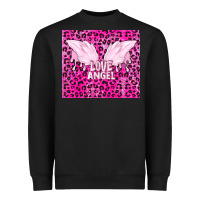 Black love angel Heavyweight Sweatshirt - TumblerDesignByShophia