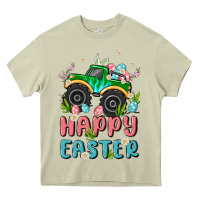 Mossy easter monster truck Heavy Core Tee - MaliasSmallBusiness