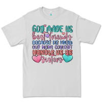 Dove Grey god made us best friend Premium Tee - MaliasSmallBusiness
