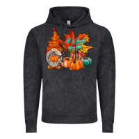 Vintage Black it is fall yall gnome Vintage Hoodie - RacoonDesign