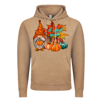 Vintage Coffee it is fall yall gnome Vintage Hoodie - RacoonDesign