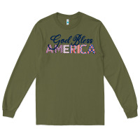 God Bless America Long Sleeve Tee | Teevron