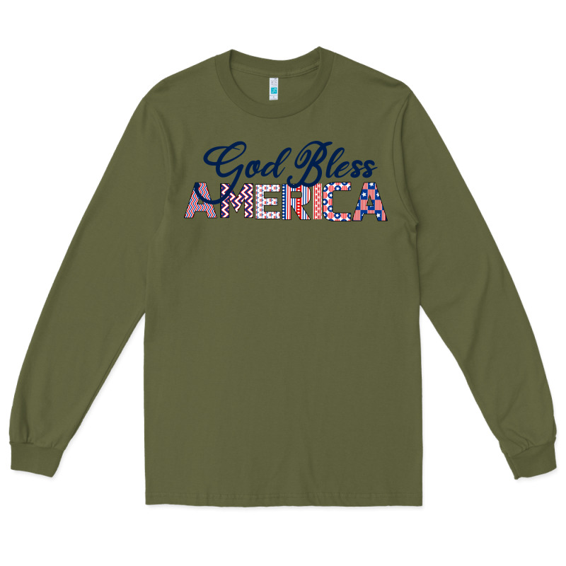 God Bless America Long Sleeve Tee by Bettercallsaul | Teevron