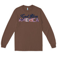 Chestnut God Bless America Long Sleeve Tee - Bettercallsaul