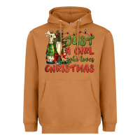 Meerkat just a girl who loves christmas Heavyweight Hoodie - BundleAndBundleShop