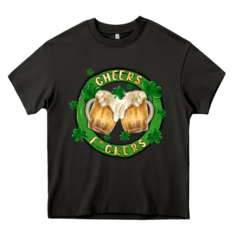 Cheers Fckers Heavy Core Tee by MaliasSmallBusiness | Teevron