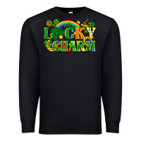 Black lucky charm Premium Sweatshirt - FaDigitalArtStudio